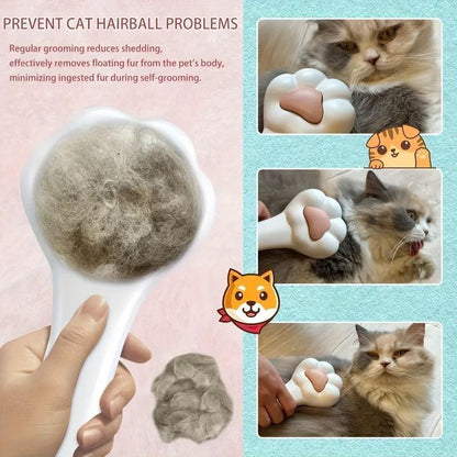 Paw Shaped Pet Grooming Brush