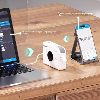 Wireless Portable Label Printer – Bluetooth Thermal Label Maker