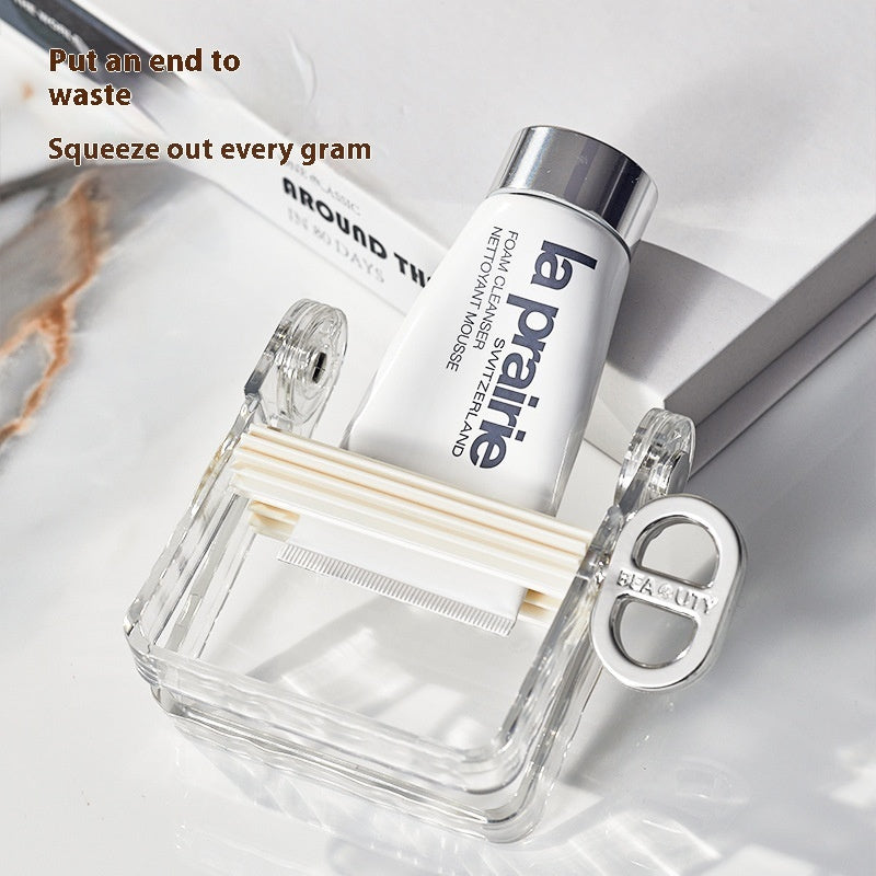 Light Luxury Toothpaste Dispenser Household Manual Spinning Material Squeezing Machine