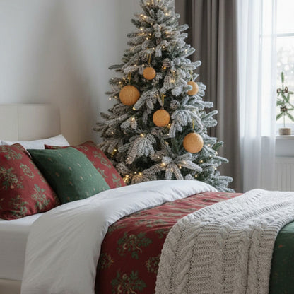 Golden Christmas Glass Ball Ornament – Elegant Holiday Tree Decoration