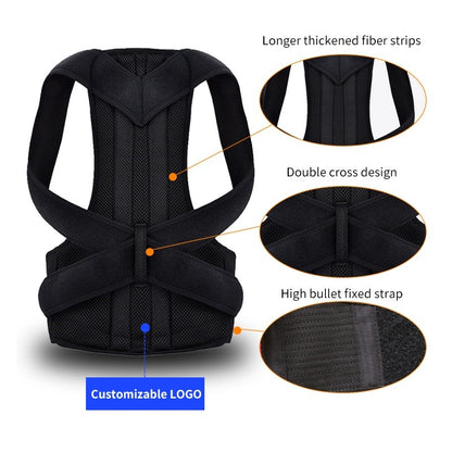Comfort Fit Posture Corrector – Shoulder & Back Support