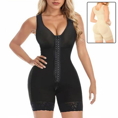 Full Body Shaper Butt Lifter With Zipper Crotch