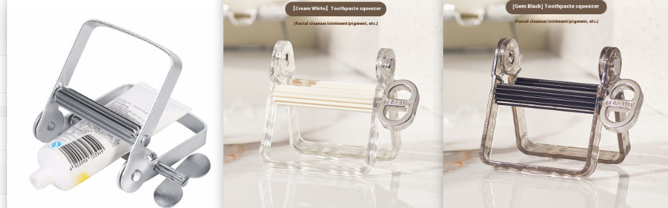 Light Luxury Toothpaste Dispenser Household Manual Spinning Material Squeezing Machine