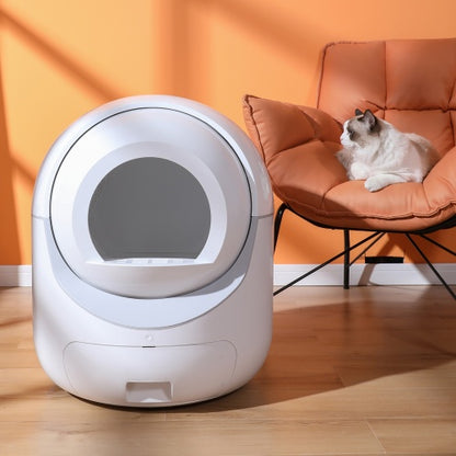 Smart Automatic Cat Litter Box, App Control