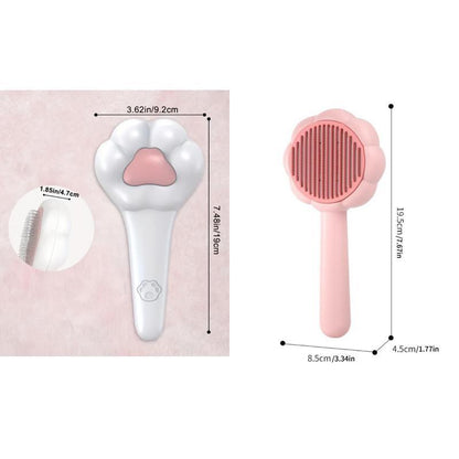 Paw Shaped Pet Grooming Brush