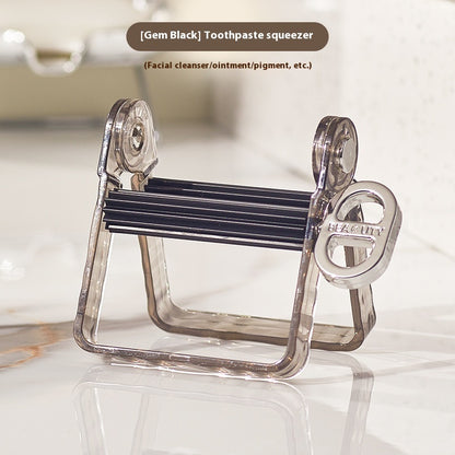 Light Luxury Toothpaste Dispenser Household Manual Spinning Material Squeezing Machine