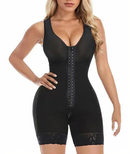 Full Body Shaper Butt Lifter With Zipper Crotch