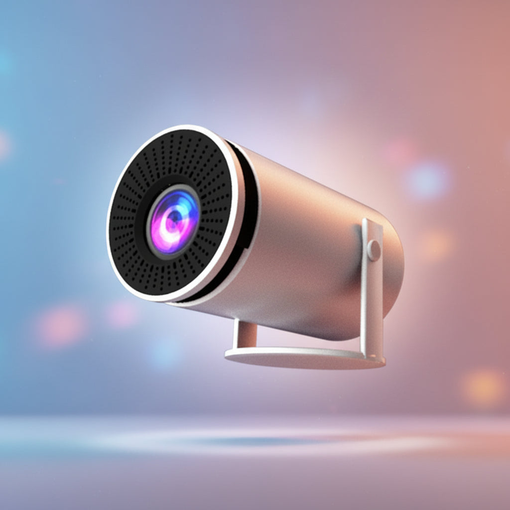 Mini Barrel Projector – Smart Android HD Home Entertainment Projector