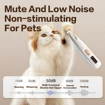 Pet Rechargeable Quiet Paw Trimmer